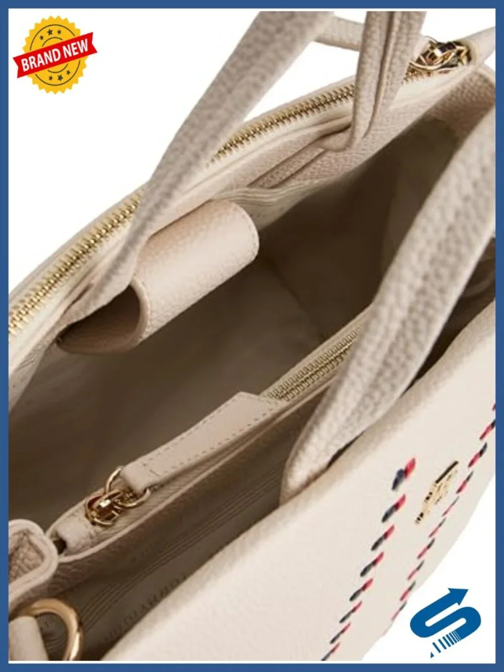 Large Satchel Bag With Removable Crossbody Strap